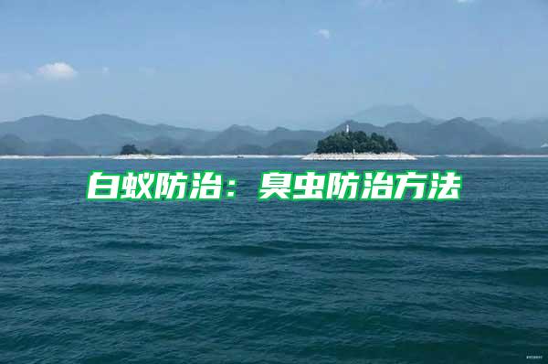 白蚁防治：臭虫防治方法