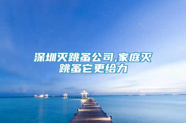 深圳灭跳蚤公司,家庭灭跳蚤它更给力