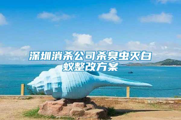 深圳消杀公司杀臭虫灭白蚁整改方案