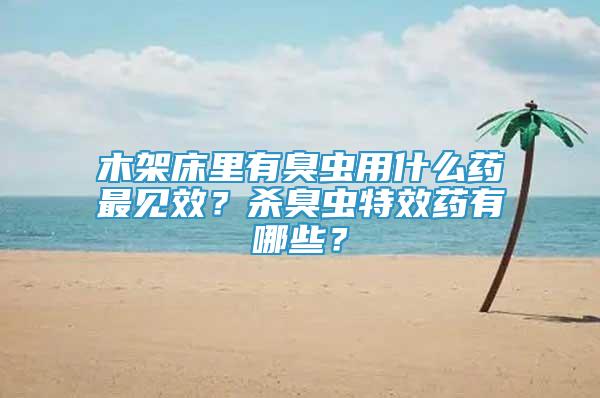 木架床里有臭虫用什么药最见效？杀臭虫特效药有哪些？