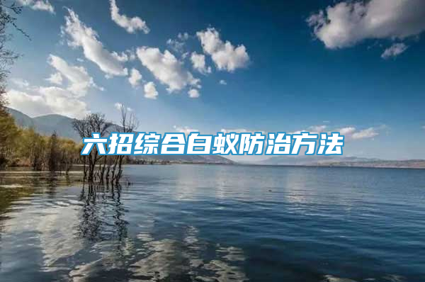 六招综合白蚁防治方法