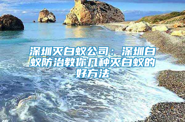 深圳灭白蚁公司：深圳白蚁防治教你几种灭白蚁的好方法