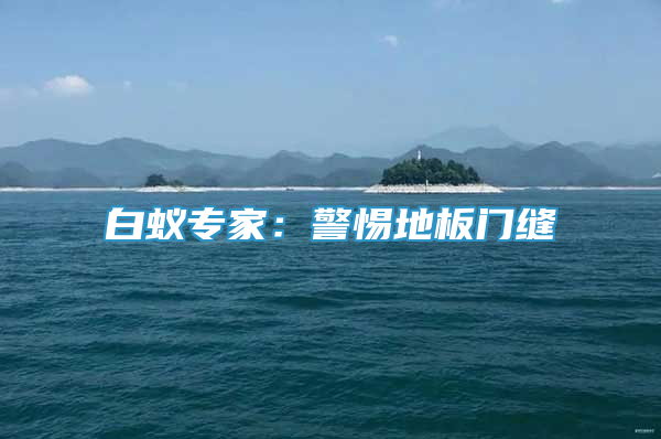 白蚁专家：警惕地板门缝