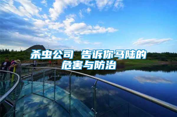 杀虫公司 告诉你马陆的危害与防治